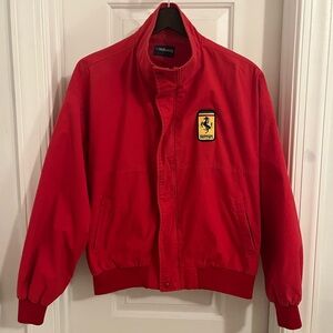 90’s Vintage Ferrari Racing Jacket